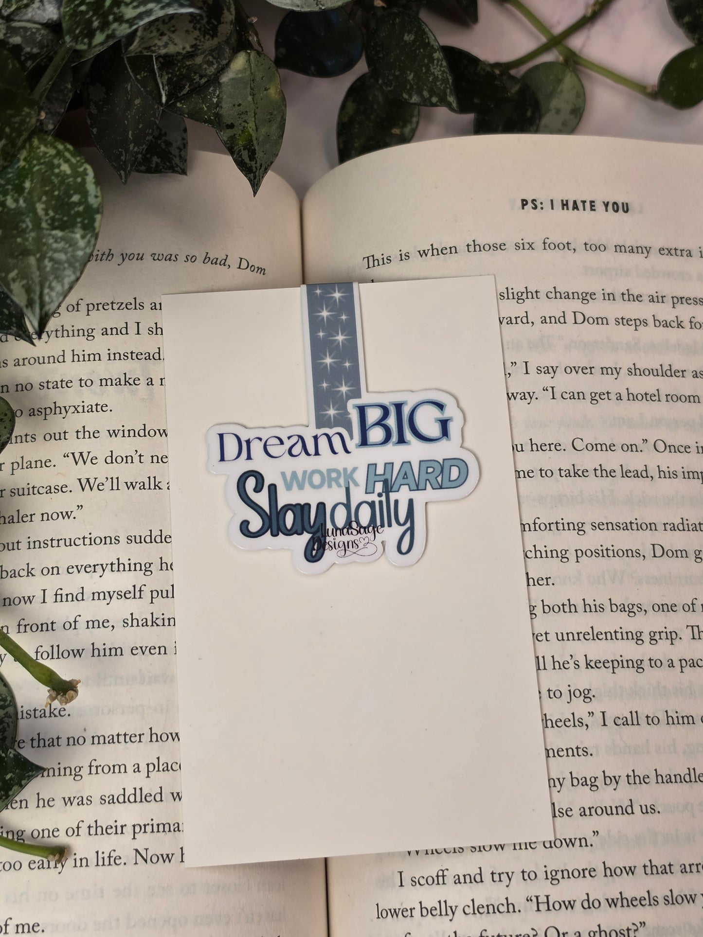 Magnetic Bookmark: Dream, Work, Slay