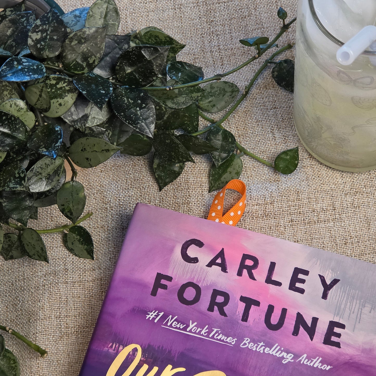 Fabric Bookmark: Forrest Floral