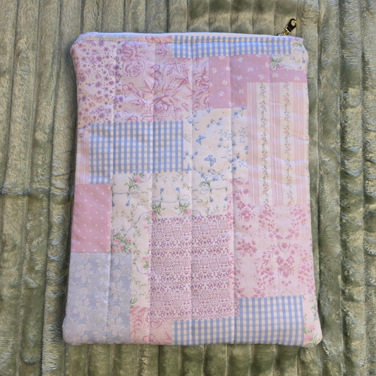 Purple Patchwork Tablet Case