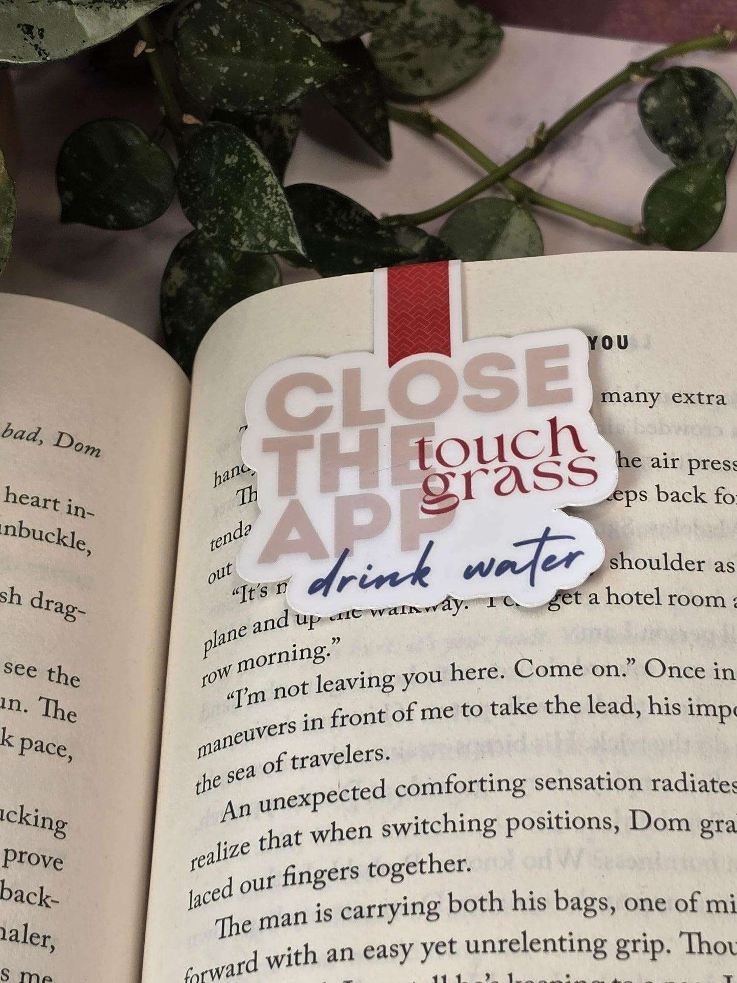 Magnetic Bookmark: Close the App