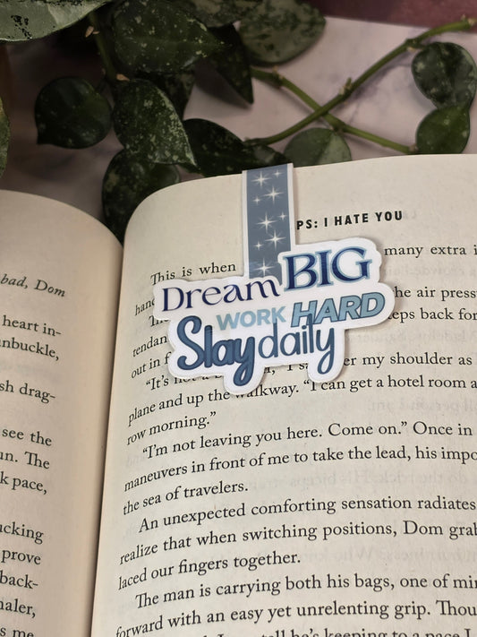 Magnetic Bookmark: Dream, Work, Slay