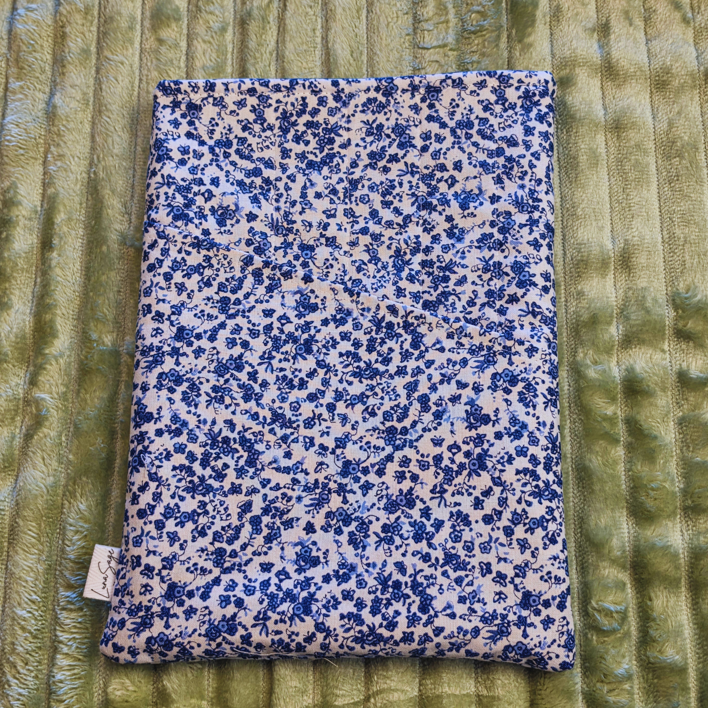 Blueberry Floral Book Sleeve