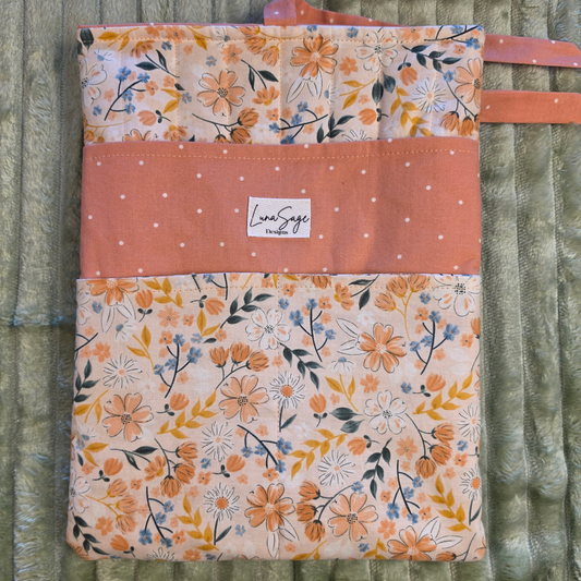 Creamsicle Floral Tablet Case