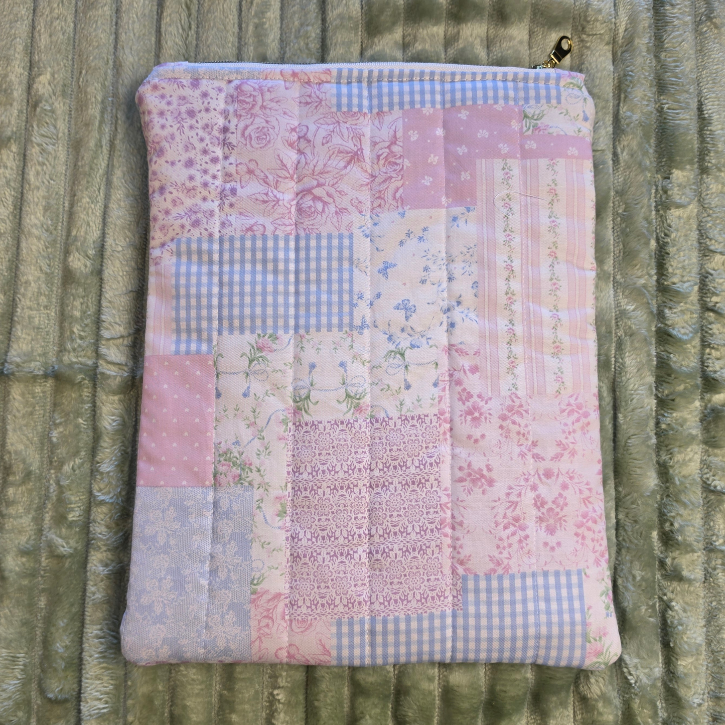 Purple Patchwork Tablet Case