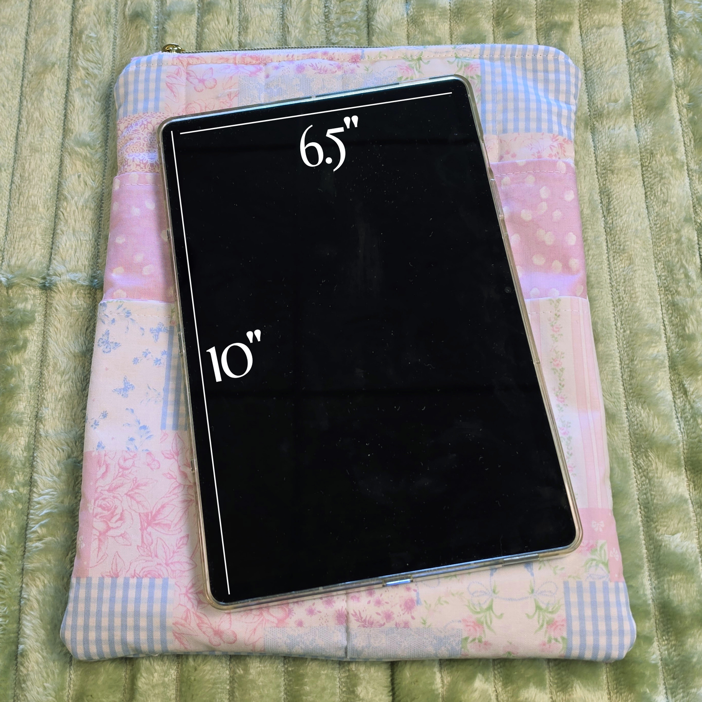 Purple Patchwork Tablet Case