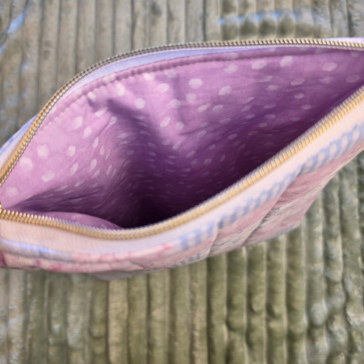 Purple Patchwork Tablet Case